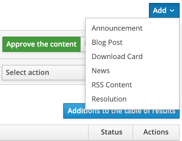 cms add content