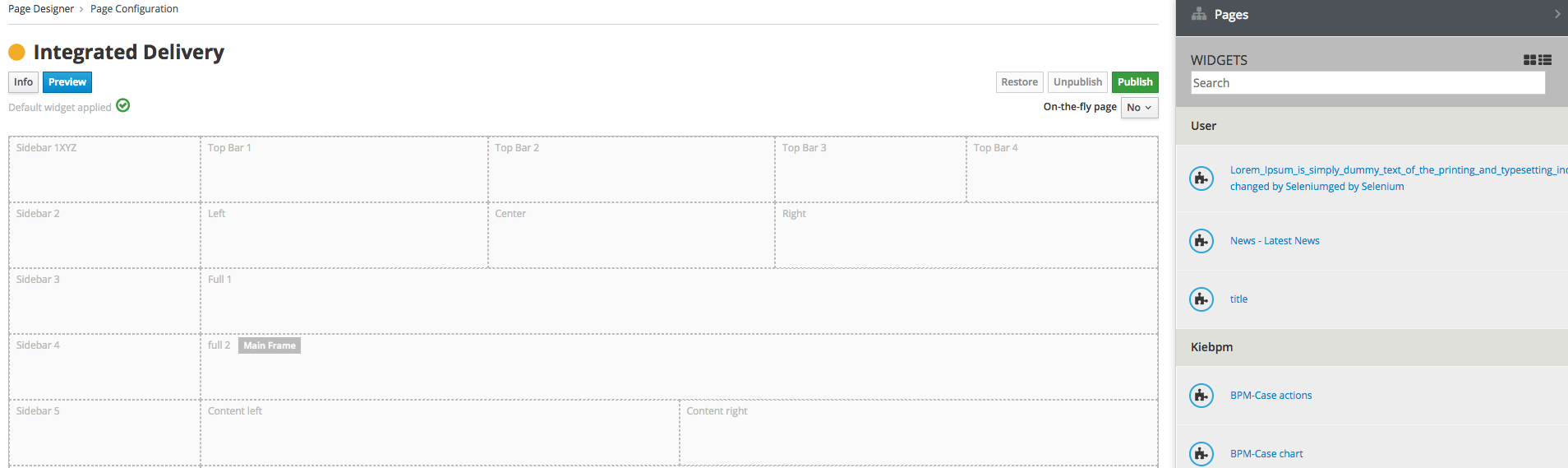 custom configure